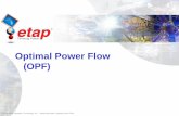 Optimal Power Flow (OPF) - Optimal Power Flow.pdf · © 1996-2009 Operation Technology, Inc. –Workshop Notes: Optimal Power Flow Optimal Power Flow (OPF)