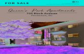 705 Birch Avenue Penticton, BC...JLL Real Estate Services, Inc. 14th Floor, 355 Burrard Street, Vancouver, BC, V6C 2G6 FOR SALE 705 Birch Avenue Penticton, BC Queen’s Park Apartments