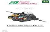 Service and Repair Manual - General Transmissions...I- General Transmissions presentation With 3 production sites, Mexico, China, France, and a policy focus on product quality and