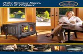Arbor™ Cast Iron Pellet Stove Insert & Fireplace WOOD ...beachstoveandfireplace.com/wp-content/uploads/2012/01/Avalon-Pe… · maximum heat transfer into your home. • Versitle
