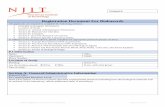 Registration Document For Biohazards · 2017-04-06 · Brief Description of Protocol (please describe experimental protocol including how the biological material will be utilized