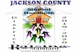 Student Handbook - Jackson County School District...Jackson County School District 2019-2020 Calendar August 1, 2, 5, 2019 NO Students