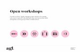 Open workshops - AGL · the right mindset, flexing to the personality of others, avoiding tension triggers, framing your communication, listening deeply, choosing the right way to