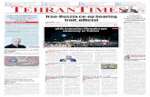 Iran-Russia co-op bearing fruit: oﬃcialmedia.mehrnews.com/d/2016/09/15/0/2209488.pdf2016/09/15  · Moreover, in the ﬁrst edition of Iran international exhibition of dairy prod-ucts