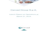 Cerved Group S.p.A. · 2019-05-07 · business growth. Through its Click Adv S.r.l. and Pro Web Consulting S.r.l. subsidiaries, the Group also offers digital advertising and digital