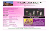 SAINT PATRICK · December 11, 2016 3rd Sunday of Advent St. Patrick Mission Statement A Welcoming Faith community called to be witnesses of God’s Love in the Roman Catholic Tradition,