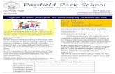 Passfield Park School€¦ · May 20, 2016 school! Please indicate on the slip below when you can help out and we will match you to a grateful group of learners who are not in your