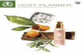 HOST PLANNERmatternsnationsnewzealand.weebly.com/uploads/7/2/0/... · works. The products help restore the skin’s youthful radiance and dramatically diminish the appearance of fine