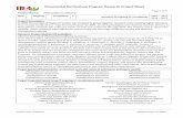 Ornamental Horticulture Program Research Project Sheet · TM-459 Truban 25EC Truban 30WP Vital 4L ZeroTol ... Mycostop Orvego * Pageant * PlantShield, RootShield Phosphorus Acid Salts1