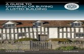 A GUIDE TO OWNING OR BUYING A LISTED ... - Listed Property€¦ · of the property, the date first listed, the grade of the listing, a map reference and a brief description of the