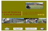 Local Voices A look at food, agriculture, hunger, and economy in … · 2019-01-30 · their specialty crops, including Dil-lard melons, Garden Valley straw-berries, prunes, filberts