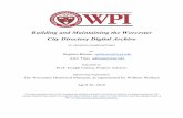 Building and Maintaining the Worcester City Directory ......Building and Maintaining the Worcester City Directory Digital Archive An Interactive Qualifying Project by: ... open source