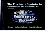 The Practice of Statistics for Business and …mccabe/Covers/PSBE3rdEd2011.pdfThe Practice of Statistics for Business and Economics Third Edition F vality Busine for Business omics
