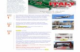 2020 Italy Itinerary Updated - SkyTALK Online · shopping will be part of a full calendar of events. 13 SEPT Day 1 14 SEPT 2 15 SEPT 3 Overnight Air France flight from Vancouver International