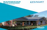 RAINWATER SOLUTIONS - Lysaght Rainw… · The steps in the design process are for a perimeter drainage system using the standard roll-formed rainwater products (gutters) installed