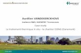 Presentation of Dong Project - Haemers Technologies · 2017-03-15 · 9 mars 2017 1 haemers-technologies.com. Presentation of Dong Project 06-03-17 Ing. Aurélien VANDEKERCKHOVE We