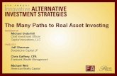 The Many Paths to Real Asset Investing · The information herein reflects prevailing market conditions and our ... TIPS Commodity Stocks REITs Commodity ... Commodity futures and