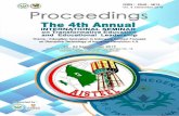 Proceedings of The 4th Annual International Seminar on ...digilib.unimed.ac.id/38834/1/Cover.pdfAzizi Apri Indaya, S.Pd 3. Susiani, S.Sos 4. Siti Rohana, M.Pd 5. Yutia Hafweny, S.KM