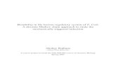 A discrete Markov chain approach to study the bistability ... · A discrete Markov chain approach to study the stochastically triggered induction Akshay Rajhans ... As seen in the