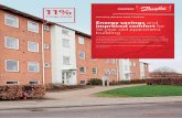 Energy savings improved comfort for 56 year old apartment ... · Energy savings and improved comfort for 56 year old apartment building A field test performed in a residential building