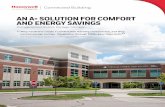 AN A+ SOLUTION FOR COMFORT AND ENERGY SAVINGS · AN A+ SOLUTION FOR COMFORT AND ENERGY SAVINGS Portage School District, Portage, Michigan “ They needed to create a comfortable learning