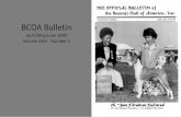BCOA Bulletin April-May-June 1990 · E. Ford FRITZCO Fashion Jackets RAFFLE ! RAFFLE ! RAFFLE ! SELECT TAKUVIK J. T. Leonard J. A. Weller 1990 National Specialty Update Tl-mz haa