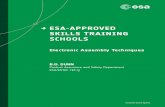 ESA-APPROVED SKILLS TRAINING SCHOOLS - ASTA Technology · mixed-technology printed circuit-boards ECSS-Q-70-51 DRAFT The termination and splicing of optical fibres, fibre optic cables,