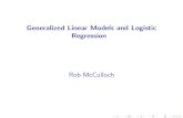 Generalized Linear Models and Logistic Regressionrob-mcculloch.org/2019_ml/webpage/notes19/glm/glm_2019... · 2019-10-29 · 3. Generalized Linear Models Exponential family gives
