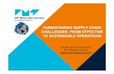 HUMANITARIAN SUPPLY CHAIN CHALLENGES: FROM … · humanitarian supply chain (hsc) ciio conference –matthieu lauras 03/08/2018 [baharmand et al., 2018] 4