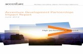 Accenture Development Partnerships Impact Report/media/accenture/...business issues such as new market growth and value chain innovation. A recent example of the innovation and success