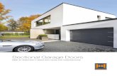 Sectional Garage Doors€¦ · Sectional doors open vertically upwards and are suspended under the ceiling to save space. This construction principle means you can make full use of