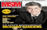 THE MAGIC MAGAZINE FOR MAGICIANS & MENTALISTS · 2011-09-21 · harder working magician than him. Who cares about a few camera tricks anyway? They have been around for years… DYNAMO