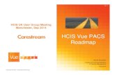 HCIS Vue PACS Roadmap - Carestream Medical and Dental Imaging Systems and Healthcare ... · HCIS Vue PACS and related solutions with v12.0 ... • The content of this presentation
