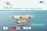 VLB-92 LONG RANGE LED BEACON - Hydrospherehydrosphere.co.uk/datasheets/navigation-lights/hydrosphere_vega_vl… · for these long range marine beacons. The vertical divergence at