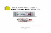 ESCORT iMINI USB Pdf CRYOPAK iMINI USB · In no circumstance should heavy force be applied to your iMINI USB pdf logger. Applying heavy force to any part of your iMINI USB pdf could