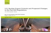 U.S. Nuclear Export Controls and Proposed Changes to the ...local.ans.org/dc/wp-content/uploads/2014/02/export.pdf• U.S. nuclear export controls are administered by various agencies,