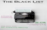 The Black List3kidsinacloset.weebly.com/.../3/3/103322162/eng335_magazine_red… · The Black List April Issue 2017 Writing through the rough Drafts p.3 And Action: The Transformation