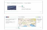 Port – Landside connection – Train MaNu · Market analysis CAFT-data Traffic flow on the road – Cross Alpine Freight Traffic CAFT 2004 survey Trucks /a, to ~Mantova Return Pairing