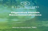GI PROTOCOL - Richmond Integrative & Functional Medicine€¦ · of a health care professional! This is to see if you have low stomach acid which typically is associated with gas/bloating