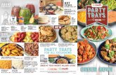 Drinks 99 Party Trays - Vallarta Supermarkets · TM J10003991 A Potato Salad Cal. 5,080 Macaroni Salad Cal. 6,670 M 7 Lb. (20-25 P) $3499 Chicken salad Cal. 8,890 $3999 MEXICAN RICE