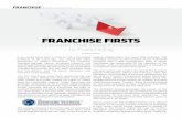 FRANCHISE FIRSTSFRANCHISE SPE VER SECTION ... shop for all phases of bringing your location to life: real estate, build-out, marketing, and more.” ... director of franchise development
