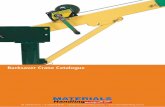Backsaver Crane Catalogue Product Catalogue€¦ · Backsaver Crane Catalogue F12643 300kg The Backsaver Crane The Backsaver Crane provides the perfect lifting solution to tradesmen,