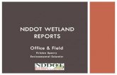 Wetland Delineation Reports · Wetland Numbering - All wetlands will be individually numbered. Wetlands segmented by road feature such as approaches, culverts, intersections, etc.