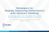 Strategies for Rapidly Improving Performance with Systems ......PDSA D A S P D A S P D A S S Global Aim 1 2 3 The Dartmouth Microsystem Improvement Curriculum (DMIC) Ramp Clinical