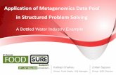 Application of Metagenomics Data Pool in …Application of Metagenomics Data Pool in Structured Problem Solving Kalliopi Chalkou Group Food Safety / SQ Manager Zoltan Syposs Group