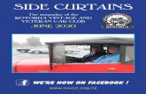 SIDE CURTAINSSIDE CURTAINSrotoruavintagecarclub.org.nz/pdf/sc-june2020-web.pdf · unwell, but other than that our club nights will resume again from July, and we will try and rebuild