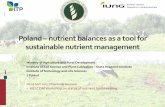 Poland nutrient balances as a tool for sustainable ... · MACROBIL –A DecisionSupportSystem for sustainablenutrientmanagement at the farm level 23 The purpose of this tool is to