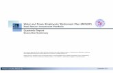 Water and Power Employees’ Retirement Plan …...2012/12/31  · Water and Power Employees’ Retirement Plan (WPERP) Real Return Investment Portfolio Quarterly Report Executive