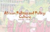 African Politics and Policy: Culture · APP news We are happy to announce that African Politics and Policy is growing and is attracting an increasingly large number of readers from