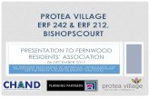 PROTEA VILLAGE ERF 242 & ERF 212, BISHOPSCOURT village... · THE PROTEA VILLAGE COMMUNITY • The Protea Village community was established on the farm Protea in 1834. When Bishop